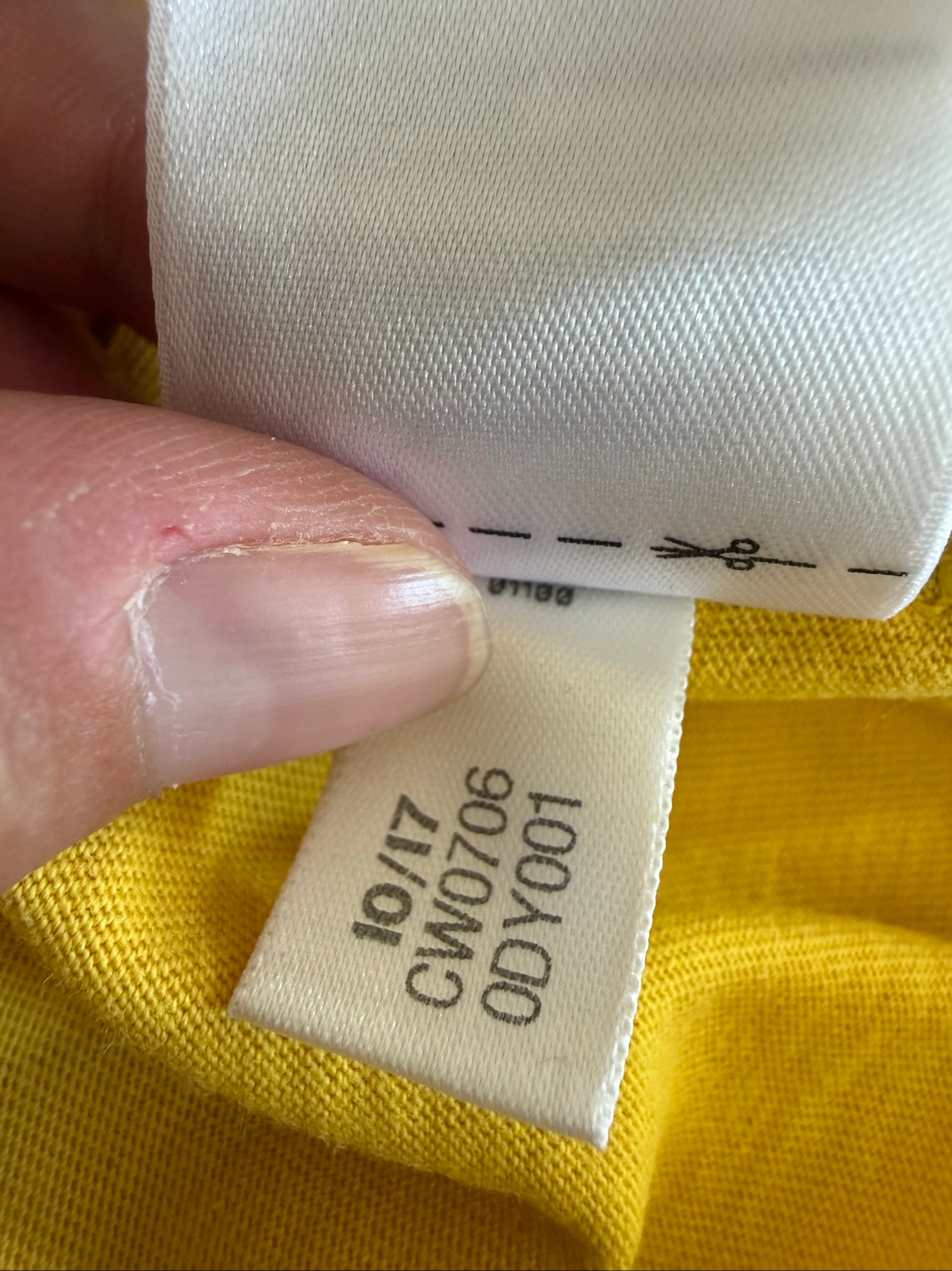 Camiseta Adidas Originals Hombre XS – Amarillo Mostaza – Logo Trébol – Vintage – Muy buen estado – photo 8